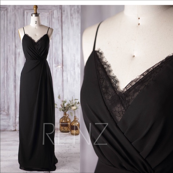 Chiffon Evening Dress - Picture 1 of 5